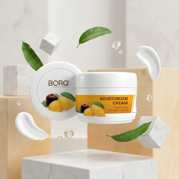 BORQ_Moisturizer_Cream_400gm_|_For_Face,_Hand_&_Body,_Instant_Hydration_|_For_Dry_Skin,_Normal_Skin_&_Sensitive_Skin_|_Non-Greasy_Cream_|_Suitable_To_All_Skin_Type_|_For_Man_&_Women_|_(2X200gm)_Pack_Of_2