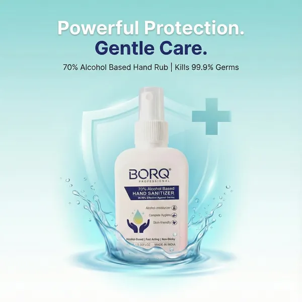 BORQ_Moisturizing_Hand_Sanitizer_200ml_|_70%_Alcohol_Based_Hand_Rub_|_Kills_99.9%_Germs_|_Quick_Dry,_Non-Sticky_Formula_|_Suitable_To_All_Skin_Type_|_For_Man_&_Women_|_(2X100ml)_Pack_Of_2