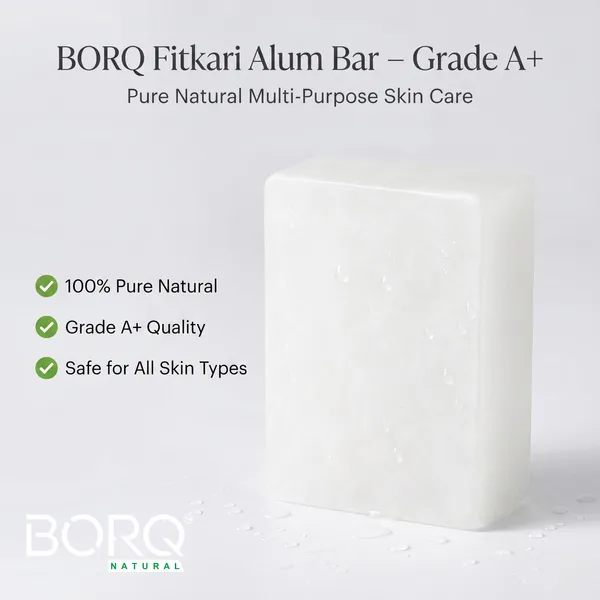 BORQ_Natural_Fitkari_Alum_Bar_400gm_|_For_After_Shaving_|Acne_Treatment_|_Skin_Tightening_|_Dark_Circles_&_Underarms_|_Natural_Deodorant_|_With_Travel_Case_|_For_Man_&_Women_|_(4X100gm)_Pack_Of_4