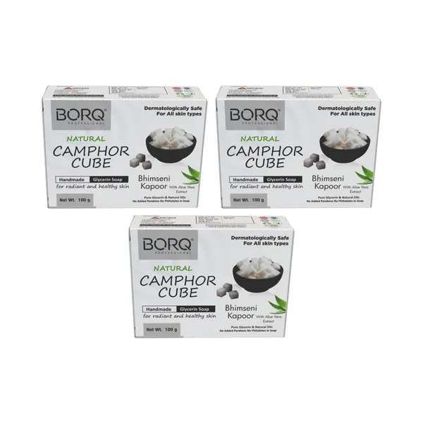 BORQ_Natural_Camphor_Cube_Glycerine_Bath_Soap_300gm_|_For_A_Soothing_&_Aromatic_Cleanse_|_Pure_Glycerin_&_Natural_Oils_|_Paraben-Free_Sulfate-Free_|_For_All_Skin_Type_(3X100gm)_Pack_Of_3