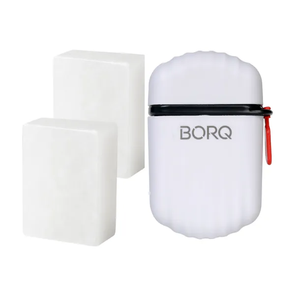 BORQ_Natural_Alum_Bar_(Fitkari)_Premium_Grade_A+_|_With_1_White_Travel_Case_200gm_|_For_After_Shaving_|_Acne_Treatment_|_Skin_Tightening_|_Dark_Circles_&_Underarms_|_Natural_Deodorant_|_(2X100gm)_Pack_Of_2