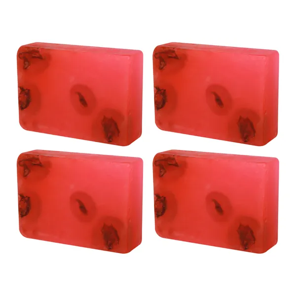 BORQ_Natural_Real_Rose_Petals_Glycerine_Bath_Soap_400gm_|_For_Skin_Reduce_Blemishes_And_Dark_Spots_|_Pure_Glycerin_&_Natural_Oils_|_Paraben-Free_Sulfate-Free_|_For_All_Skin_Type_(4X100gm)_Pack_Of_4