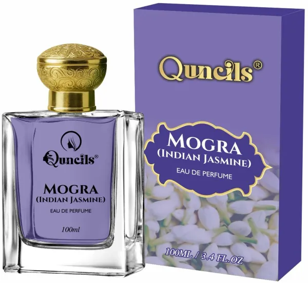 Quncils_Mogra_(Indian_Jasmine)_Spray_Perfume_Long_Lasting_Perfume_Eau_de_Parfum__-__100_ml_(For_Men_&_Women)