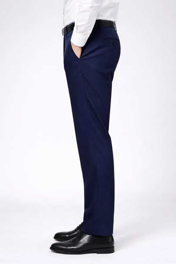 Men's_Navy_Blue_Formal_Cotton_Trousers_-_Flat_Front,_Slim_Fit