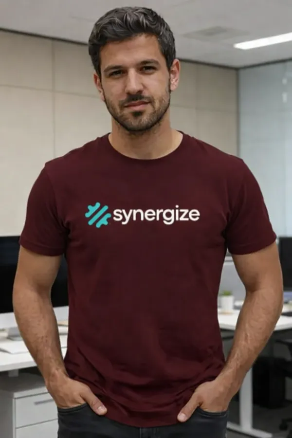 Customisable_Maroon_Cotton_Premium_T-Shirt_For_Men
