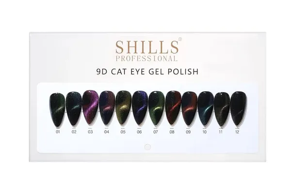 SHILLS_Professional_9D_Cat_Eye_Polish_Gel_Polish,_20_Pcs_Set