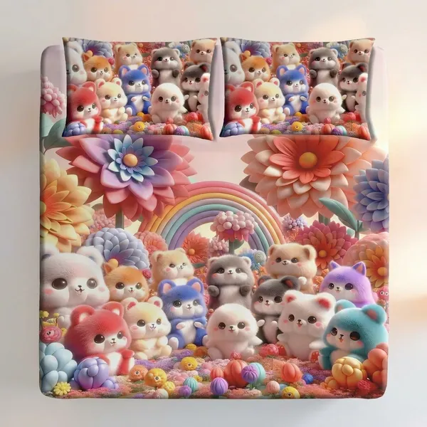 Multicolor_Cotton_Bedsheet_Set_For_Bed_Room