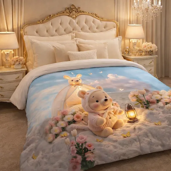 Heavy_7D_Digital_Glace_Cotton_Super_King_Size_Printed_Flat_Double_Bedsheet,_90X100_Inches_with_2_Pillow_Cover_Soft_Lightweight