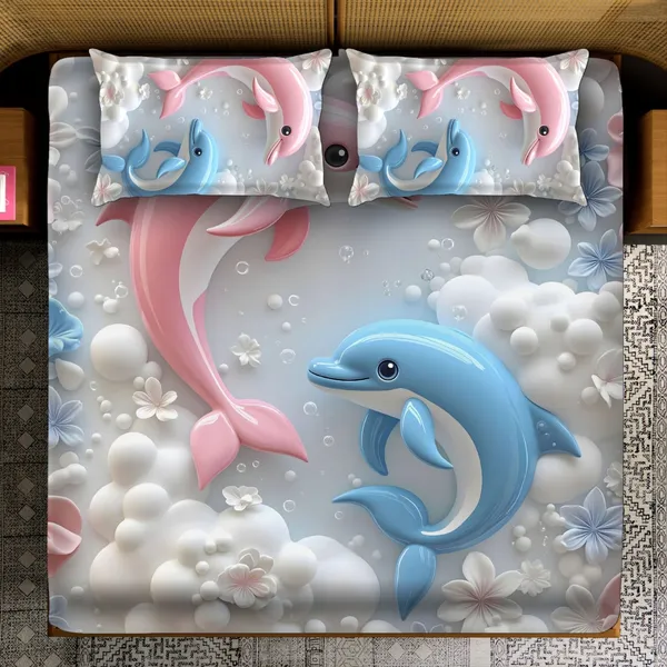 Heavy_7D_Digital_Glace_Cotton_Super_King_Size_Printed_Flat_Double_Bedsheet,_90X100_Inches_with_2_Pillow_Cover_Soft_Lightweight