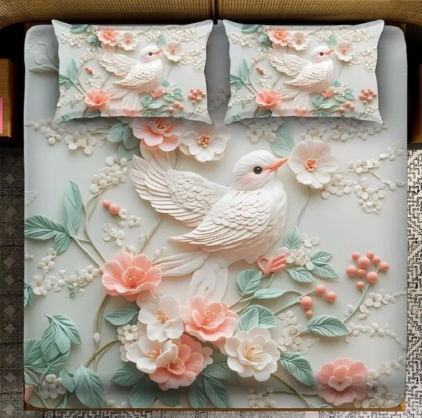 Heavy_7D_Digital_Glace_Cotton_Super_King_Size_Printed_Flat_Double_Bedsheet,_90X100_Inches_with_2_Pillow_Cover_Soft_Lightweight
