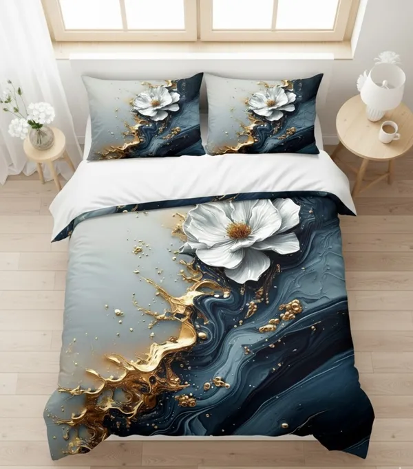 Heavy_7D_Digital_Glace_Cotton_Super_King_Size_Printed_Flat_Double_Bedsheet,_90X100_Inches_with_2_Pillow_Cover_Soft_Lightweight
