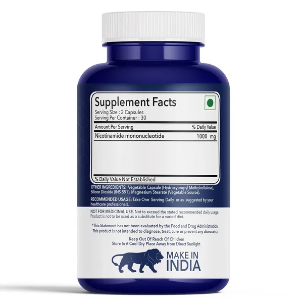 Nmn_Pro_1000_Mg_Truly_Indian_Pure_Cellular_Repair_Healthy_Ageing_Improves_Nad_Support_Skin_Health_60_Capsules