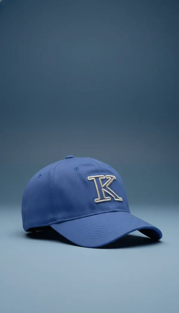 Blue_Cotton_Baseball_Cap_With_Logo_Embroidery_For_Unisex