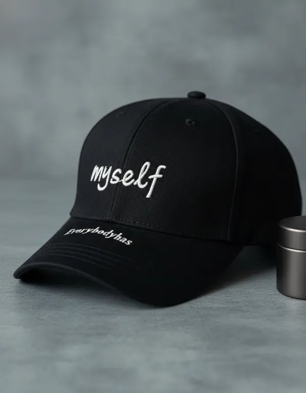 Black_Cotton_Baseball_Cap_Embroidered_For_Unisex