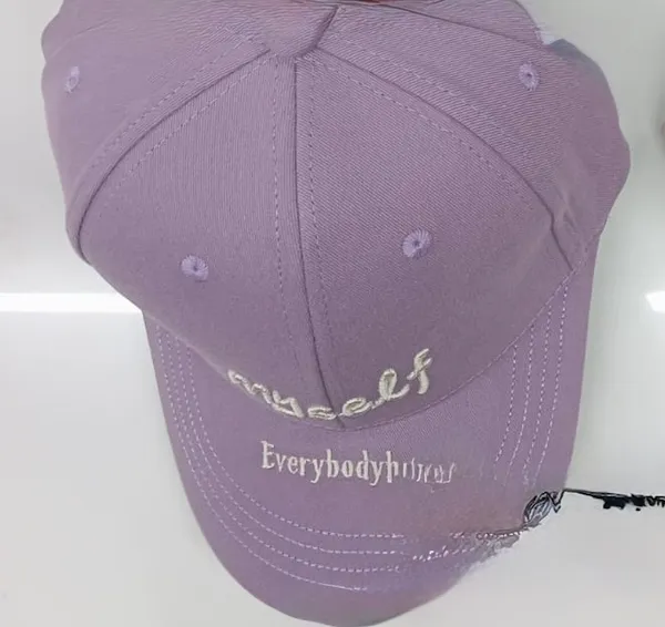 Lavender_Cotton_Baseball_Cap_Embroidered_For_Unisex