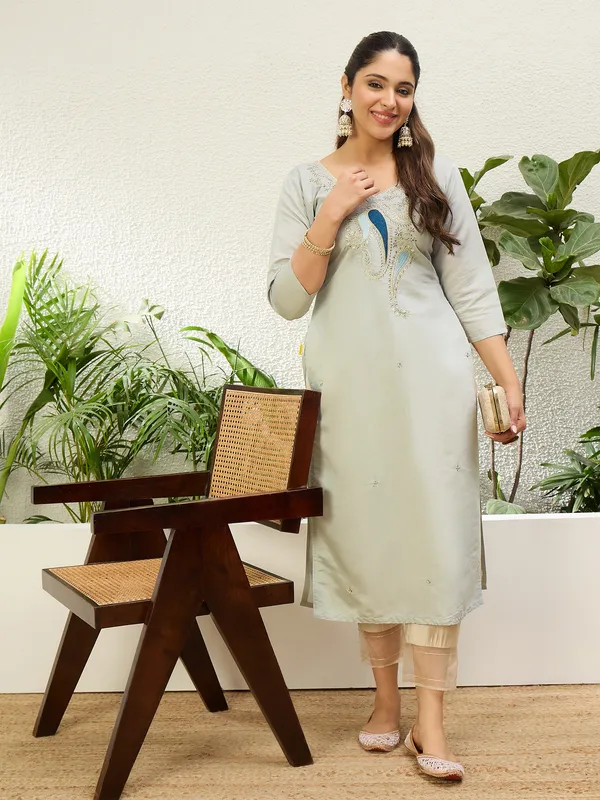 Sukoon_Rust_Embroidred_Kurta_Sets_with_Sequins_Work_Women_Suits