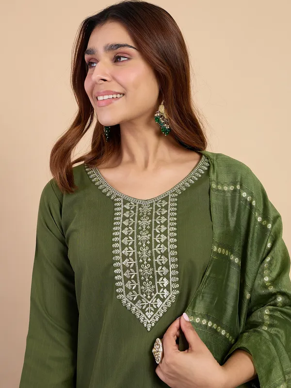 Teal_Special_Designer_Kurta_Pant_Set_with_Elegant_Dupatta