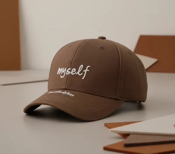 Brown_Cotton_Baseball_Cap_Embroidered_For_Unisex