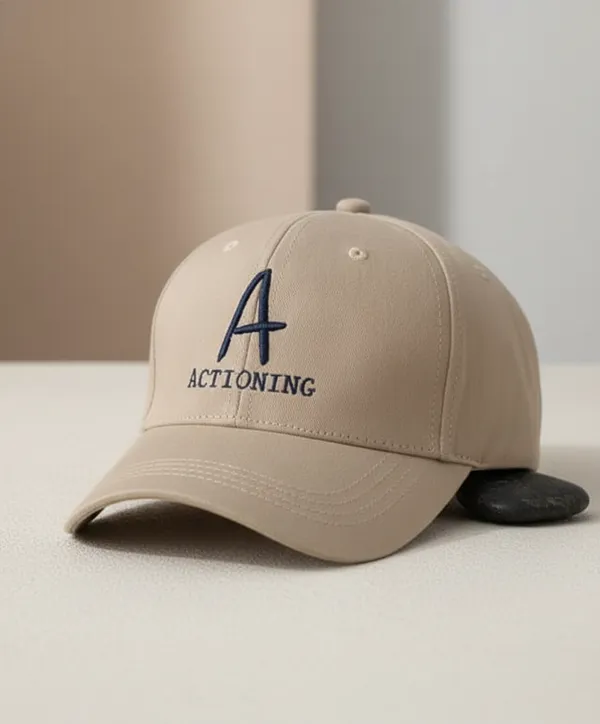 Brown_Cotton_Baseball_Cap_Embroidered_For_Unisex