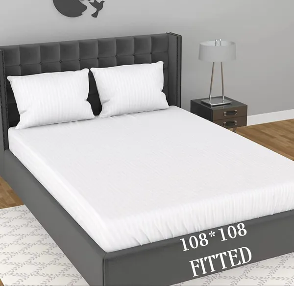 Premium_Fitted_Bedsheet_King_Size_White