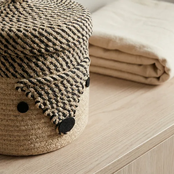 Handcrafted_Hedgehog_Rope_Storage_Baskets_With_Lids