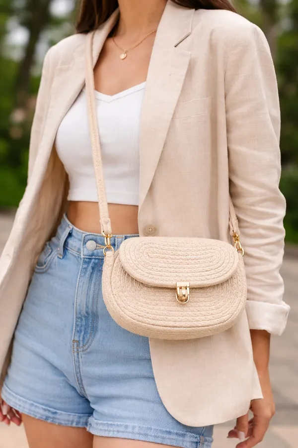 Beige_Textured_Crossbody_Bag_With_Chain_Strap