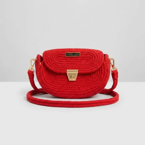 Red_Textured_Crossbody_Sling_Bag_With_Gold_Hardware