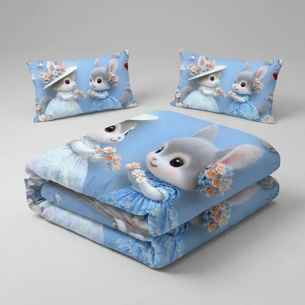 Adorable_Bunny_Friends_Bedding_Set_7D_Printed_Duvet_Cover_With_Matching_Pillowcases