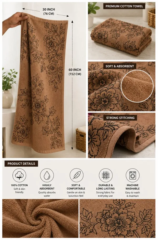 Premium_Floral_Bath_Towel