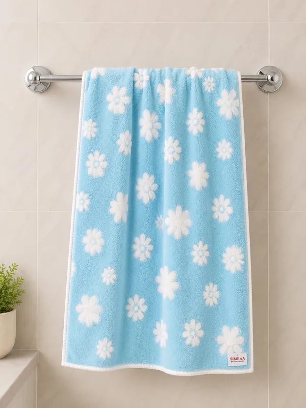 Premium_Ultra_Soft_Face_Towel_with_beautiful_floral_design_and_strong_hanging_loop