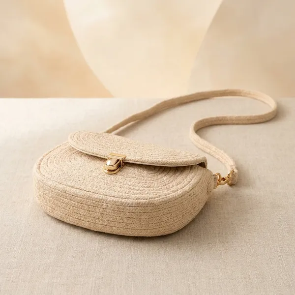 Beige_Textured_Crossbody_Bag_With_Chain_Strap