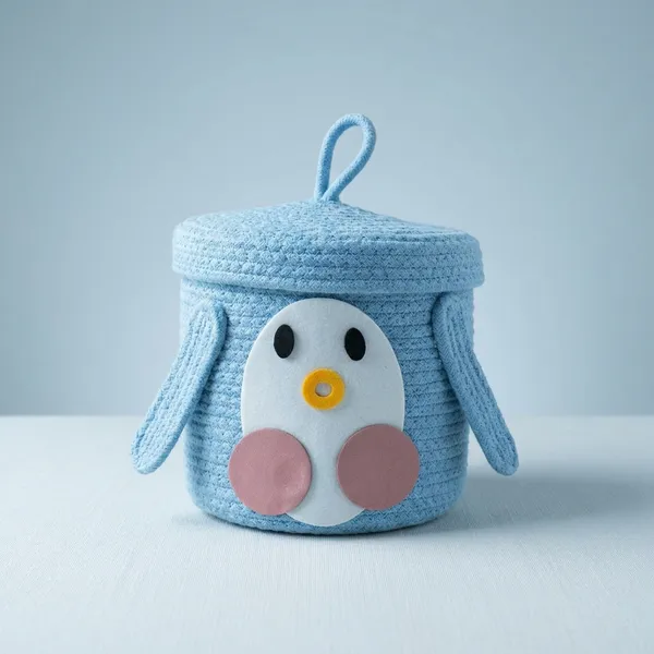 Blue_Penguin_Storage_Baskets_With_Lid