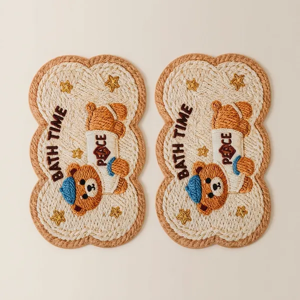 Bath_Time_Teddy_Bear7d_Printed_Floor_Rug_For_Kids_Room
