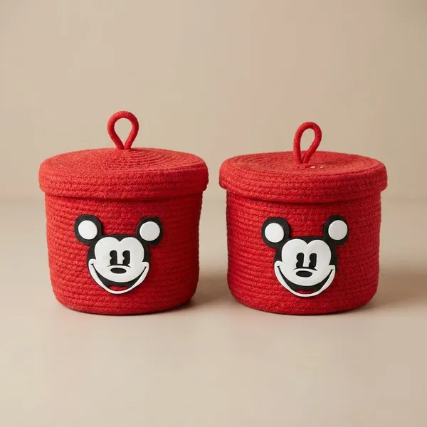 Mickey_Mouse_Red_Fabric_Storage_Basket__With_Lid_7X7_Inch