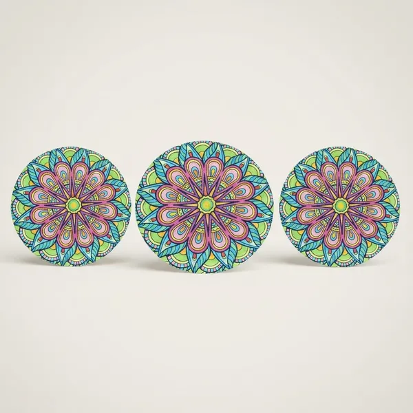 Pack_Of_6_Colorful_Mandala_Design_Round_Coaster_Vibrant_Floral_Pattern_Home_Decor_Accessory