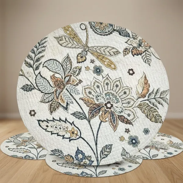 Pack_Of_6_Round_Floral_Botanical_Print_Floor_Mat