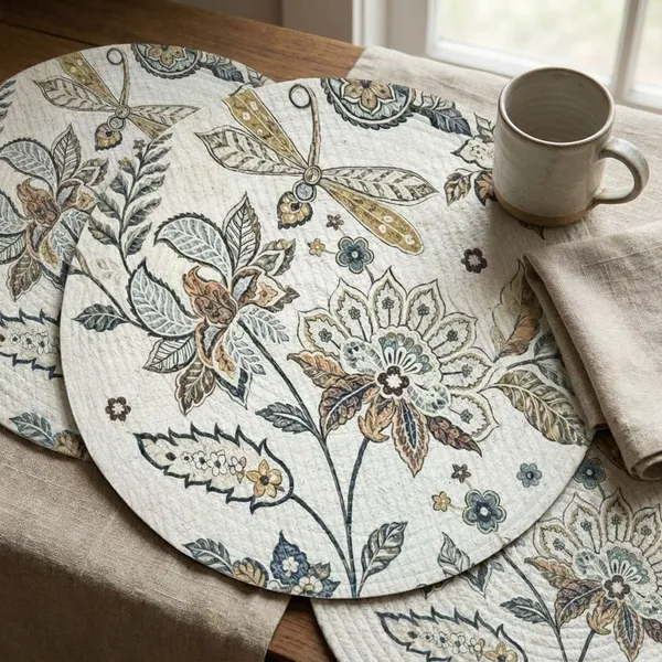 Pack_Of_6_Round_Floral_Botanical_Print_Floor_Mat