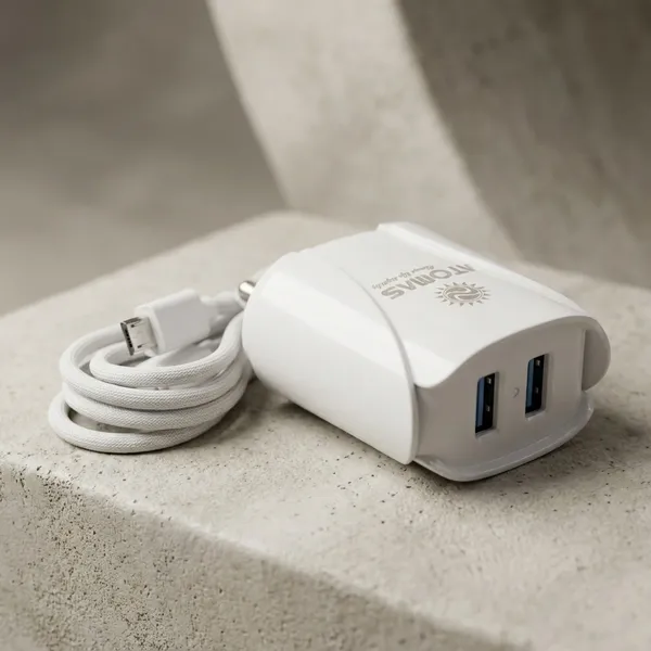 Atomus_Venus_3.1A_Dual_Usb_Adapter_-_White_(Ap-173)