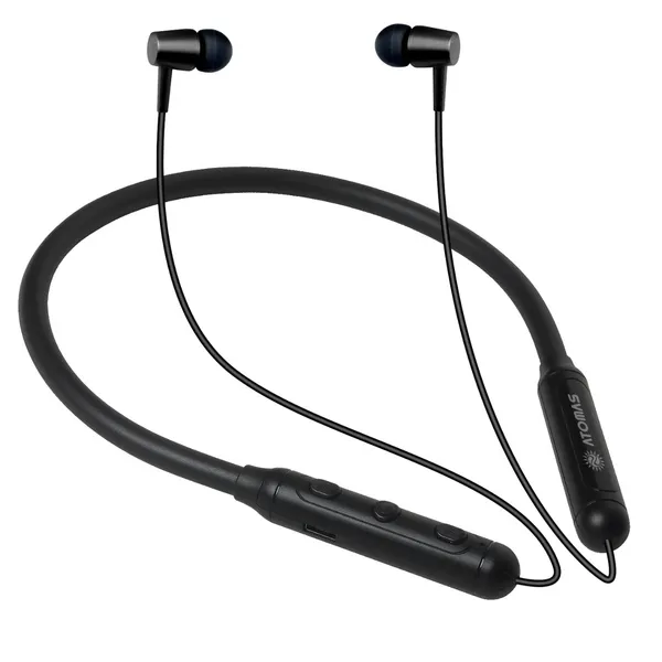 Atomas_Wireless_Bluetooth_5.0_Neckband_Earphones_With_Mic_-_Black