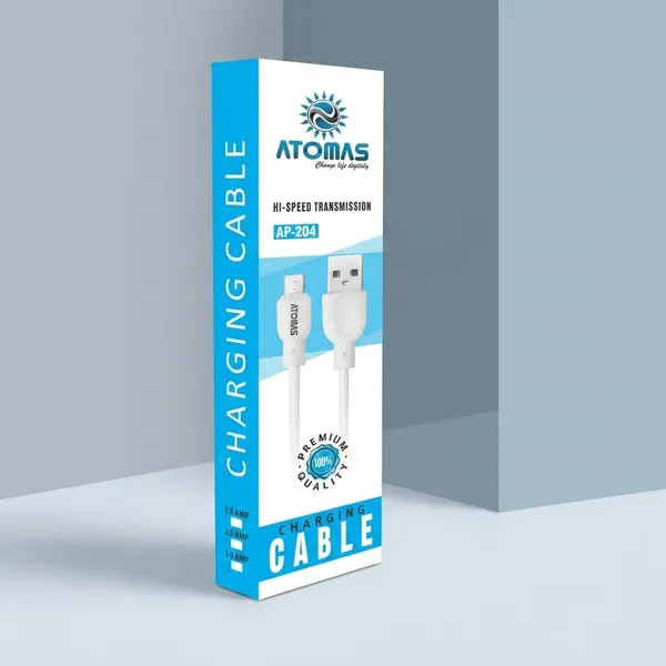 Atomas_Ap-204_Micro_Usb_Charging_Cable_-_1_Meter,_White