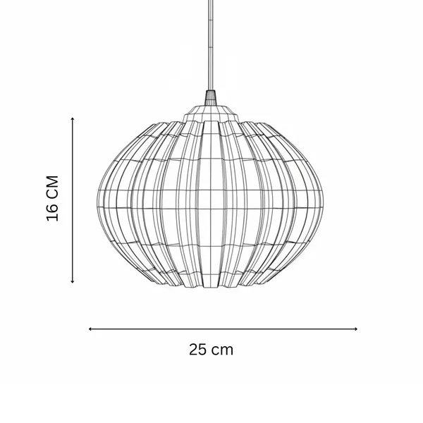Pumpy_Black_Pendant_Light
