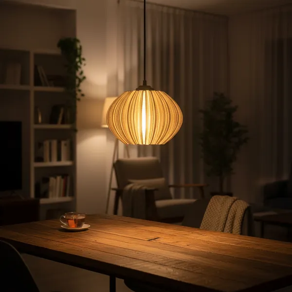 Pumpy_Black_Pendant_Light