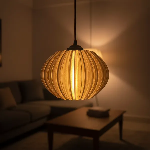 Pumpy_Black_Pendant_Light
