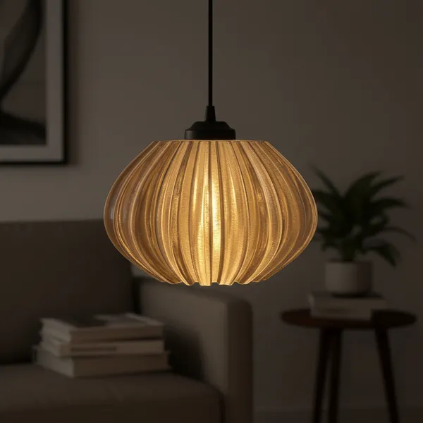 Pumpy_Black_Pendant_Light