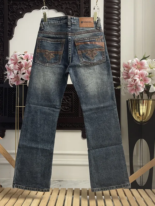 Blue_Denim_Flared_Jeans_For_men
