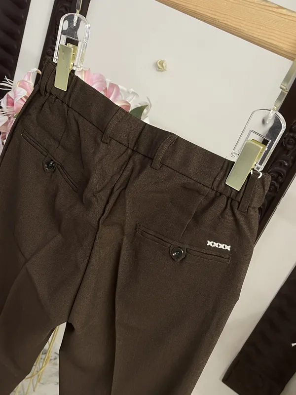 Brown_Linen_Pleated_Tapered_Formal_Trousers_For_Men