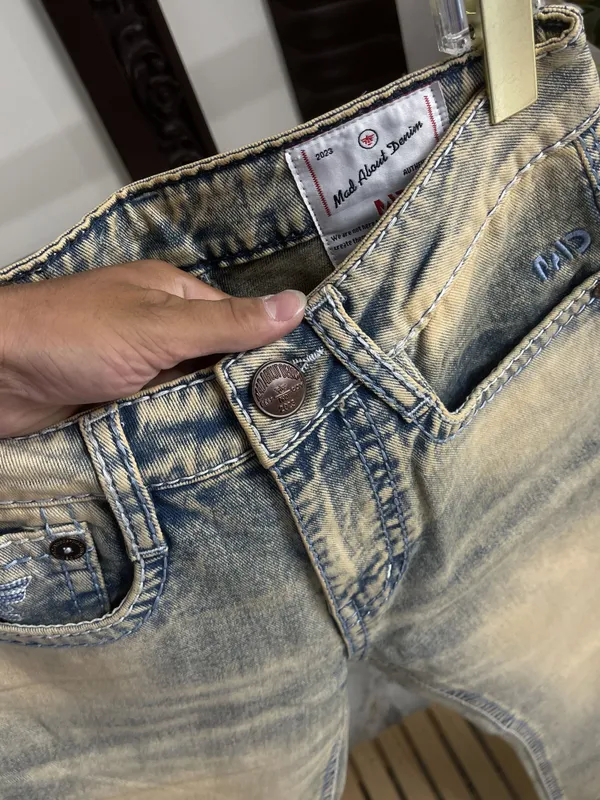Light_Blue_Denim_Bootcut_Jeans_For_Mens