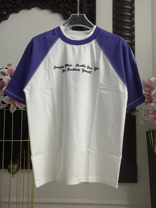 Purple_White_Cotton_Raglan_Sleeve_T_Shirt_For_Men