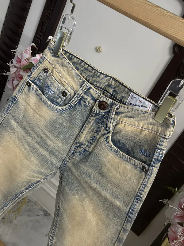 Light_Blue_Denim_Bootcut_Jeans_For_Mens