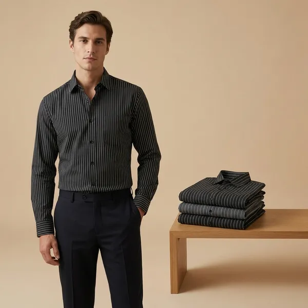 Black_Cotton_Blend_Pinstripe_Full_Sleeve_Formal_Shirt_For_Men